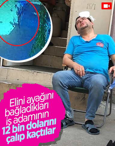 Bursa'da iş adamının elini ayağını bağlayıp parasını gasbettiler