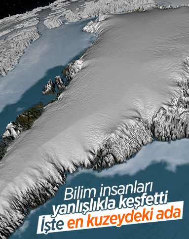 Dünya'nın en kuzeyindeki ada bulundu