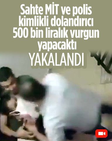 Gaziantep'te sahte kimlikli dolandırıcı yakalandı