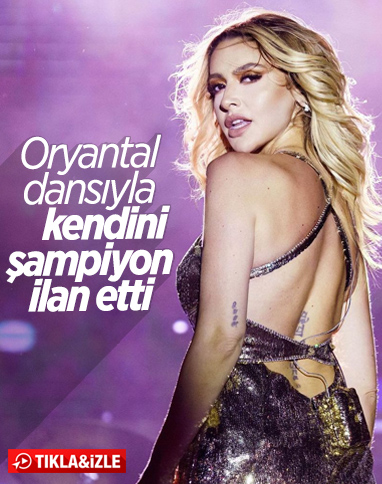 Hadise dansıyla sosyal medyanın gündeminde