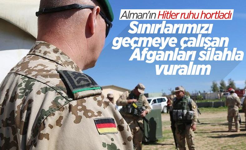 Alman siyasetçi Tino Chrupalla: Afgan göçmenleri silahla durduralım