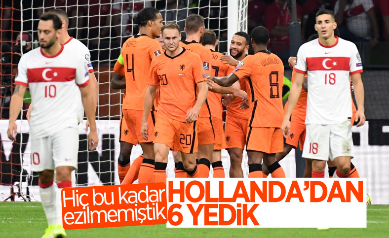 Milli Takım, Hollanda'ya farklı yenildi