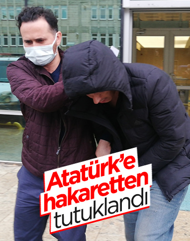 Samsun'da ev taşladı, gözaltındayken Atatürk’e hakaret etti