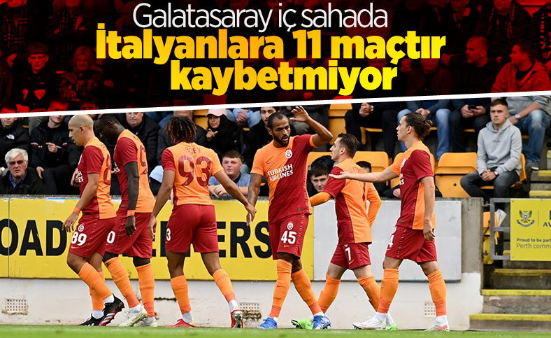 Galatasaray'ın iç sahada İtalyanlara karşı üstünlüğü