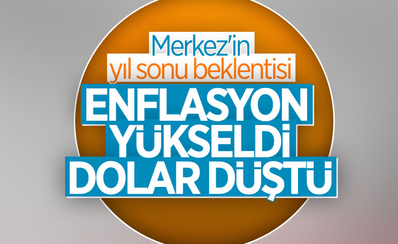 Merkez Bankası yıl sonu enflasyon ve dolar tahminini açıkladı