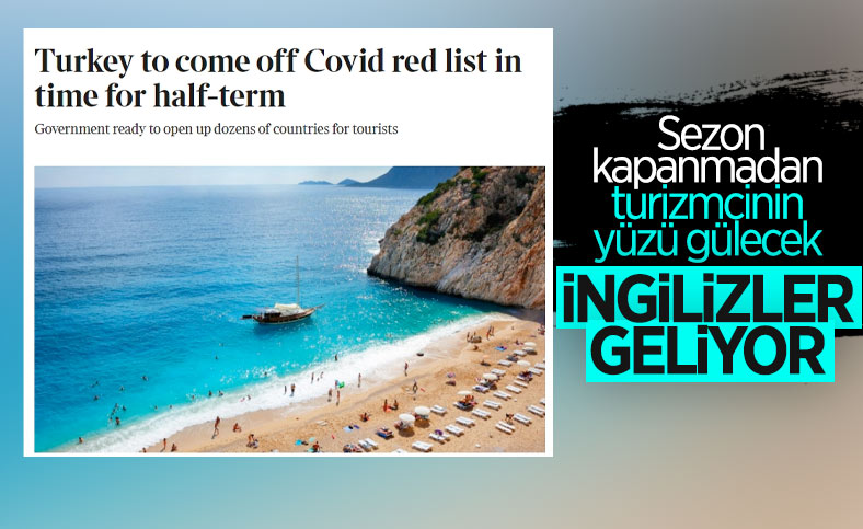 İngiltere, seyahat için Türkiye'yi kırmızı listeden çıkaracak