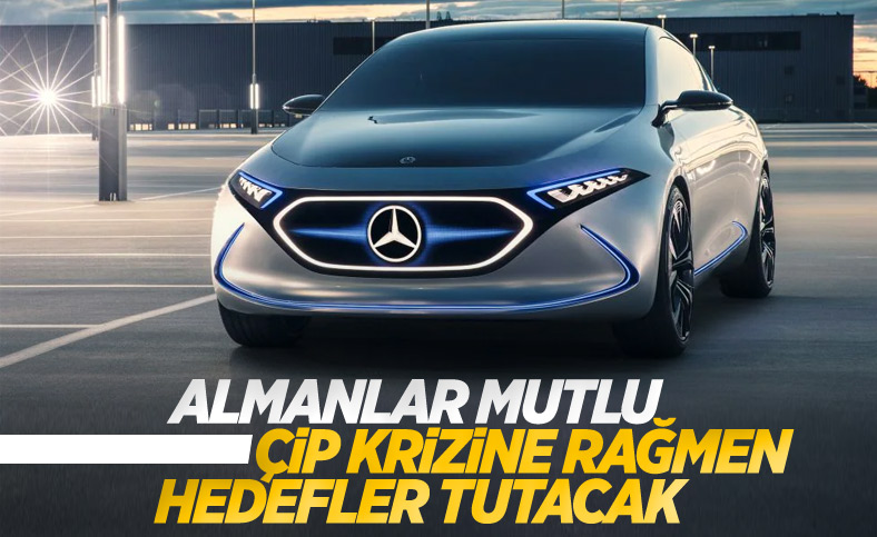 Mercedes, çip krizine rağmen hedefini tutturacak