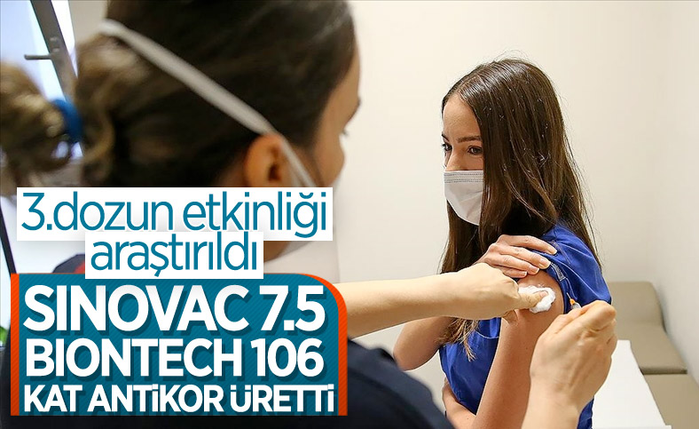 DEÜ'de 3'üncü doz aşı deneyi: Sağlık çalışanlarının antikor düzeyi arttı