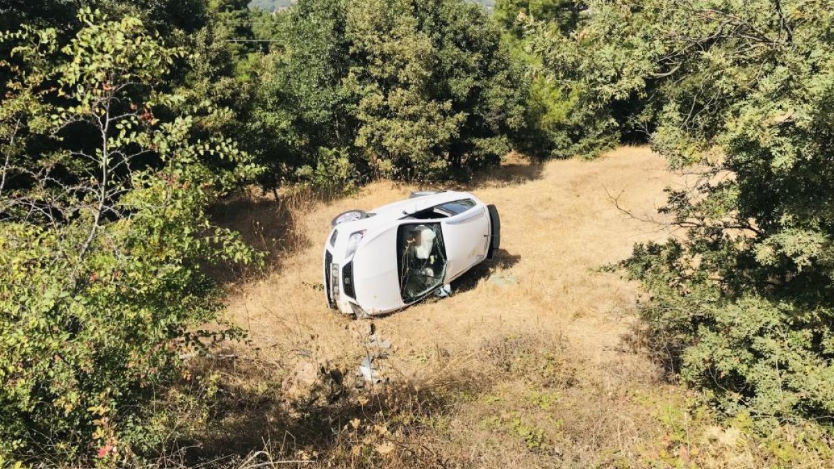 Çanakkale'de meydana gelen trafik kazasında 2 kişi yaralandı