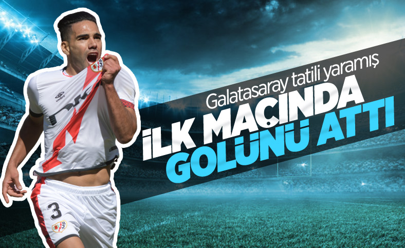 Falcao, ilk maçında golünü attı