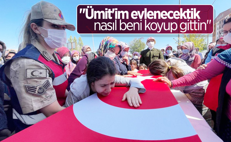 Şehit Ümit Solak, memleketi Muş'a uğurlandı