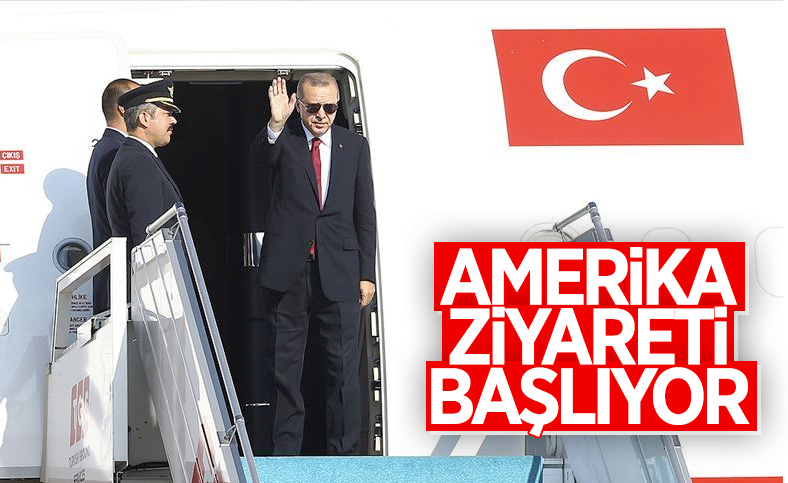 Cumhurbaşkanı Erdoğan, BM Genel Kurulu için ABD'ye gidiyor