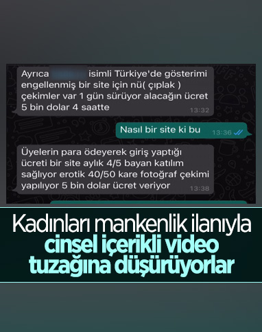 İstanbul'da genç kızlar, manken ilanıyla cinsel içerikli site tuzağına düşürülüyor