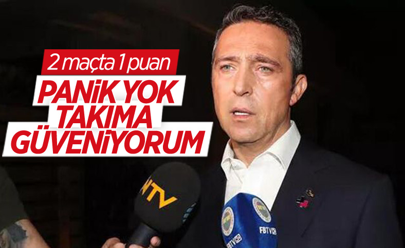 Ali Koç: Doğru yolda olduğumuza inanıyorum