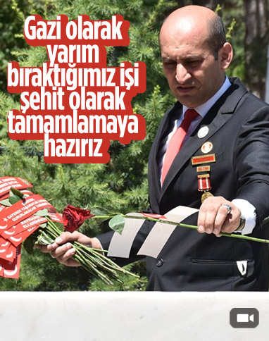 Gazi İsmail Kumartaşlı, 17 yıldır beyninde şarapnel parçalarıyla yaşıyor