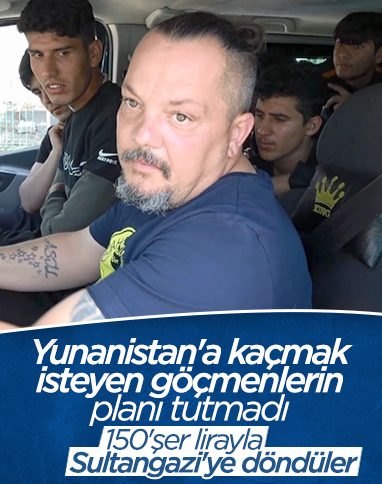 Sultangazi'de minibüste 19 kaçak göçmen yakalandı