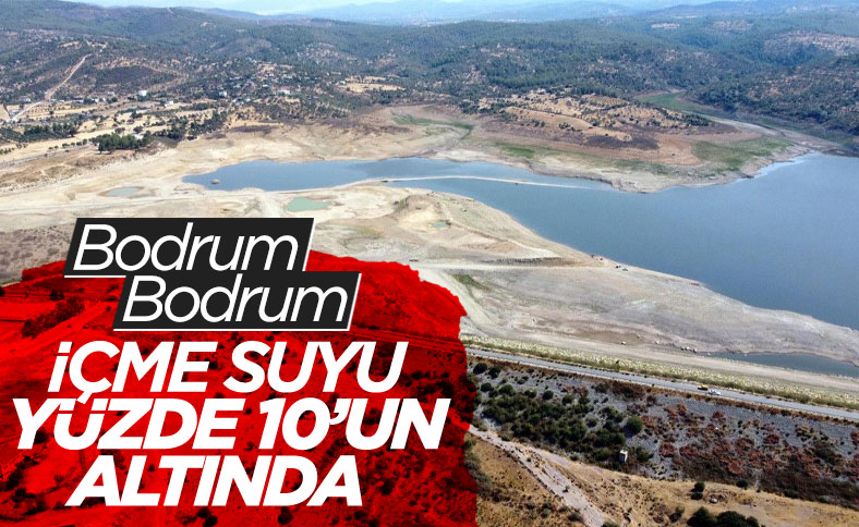 Mumcular Barajı, dolulukta yüzde 10'un altına geriledi