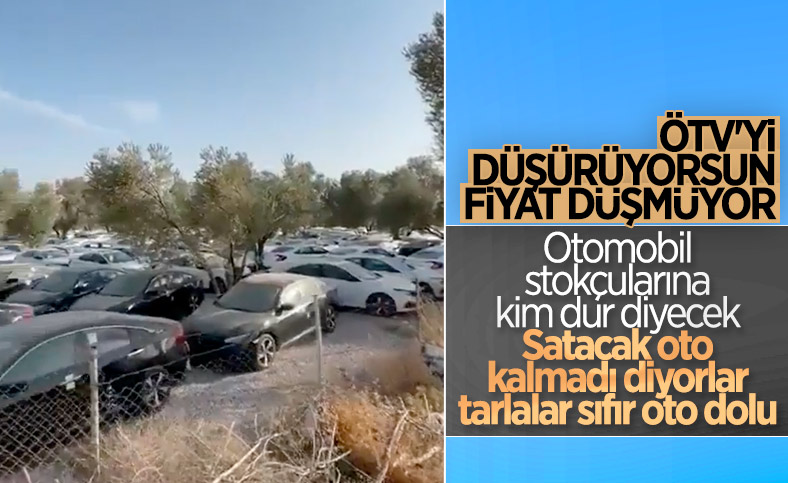 Sıfır otomobillerde 'stokçuluk' iddiası