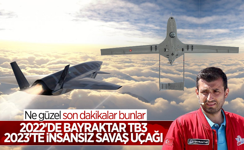 Bayraktar TB3 ve Milli Savaş Uçağı bir yıl arayla göklerde olacak