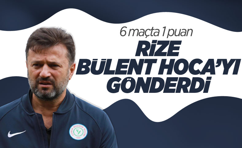 Rizespor'da Bülent Uygun dönemi sona erdi