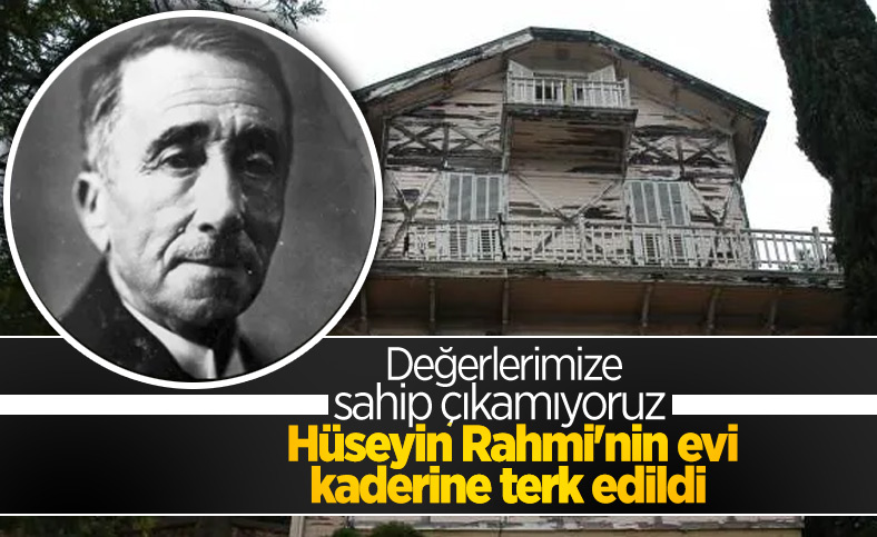 Hüseyin Rahmi Gürpınar'ın Heybeliada'daki evi çürüyor