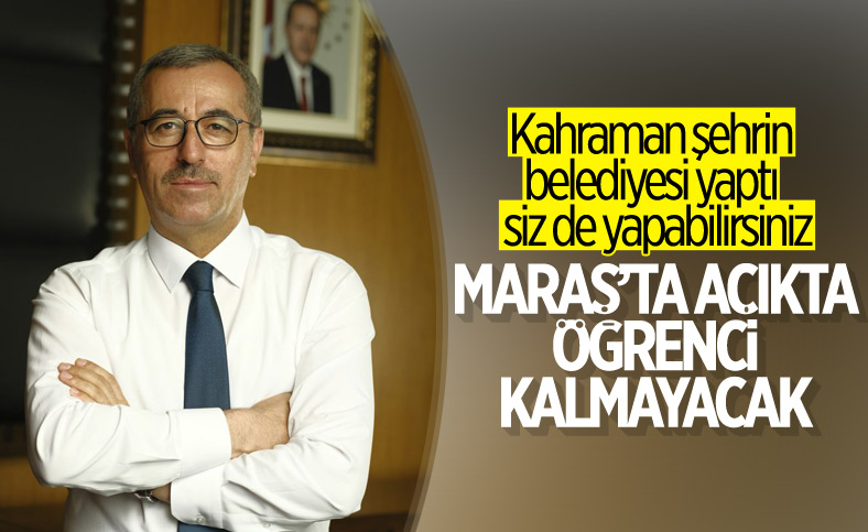Kahramanmaraş'ta öğrenciler için örnek çalışma