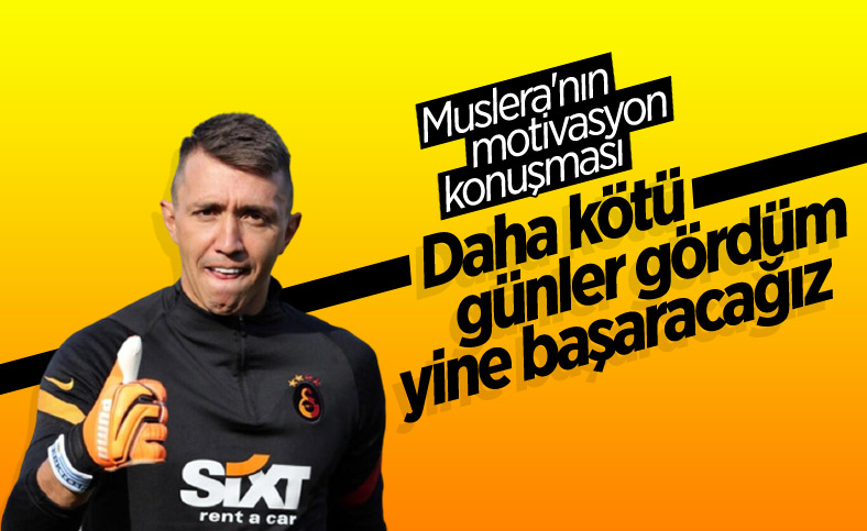 Fernando Muslera: Burası Galatasaray birlikte çıkacağız