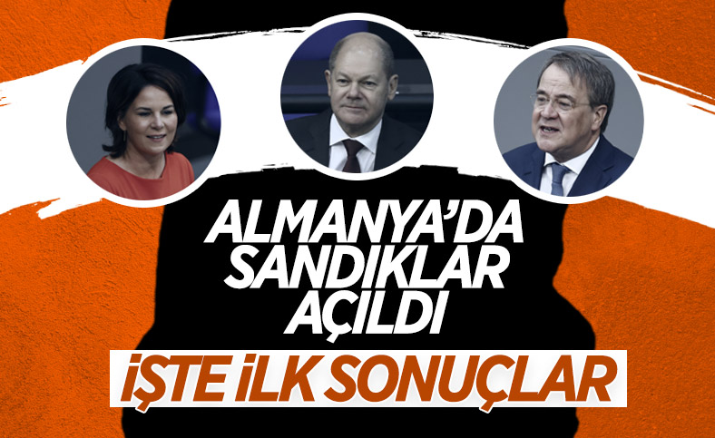 Almanya'da halk sandık başına gitti