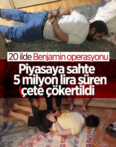Ankara merkezli 'kalpazanlık' operasyonu