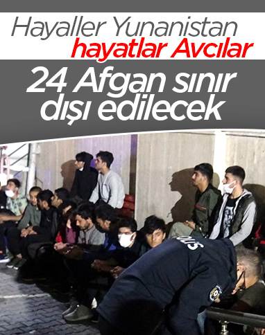 Aksaray'da minibüse bindirilen 24 kaçak göçmen Avcılar'da yakalandı