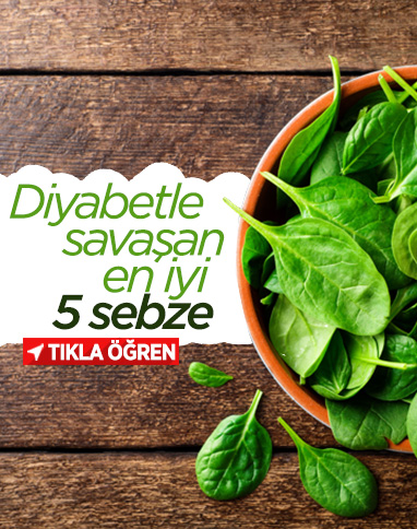 Şeker hastalarının tüketebileceği en iyi 5 sebze