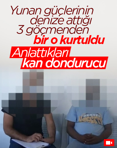 Yunan güçleri 3 göçmeni denize attı iddiası: Cansız bedenler bulundu