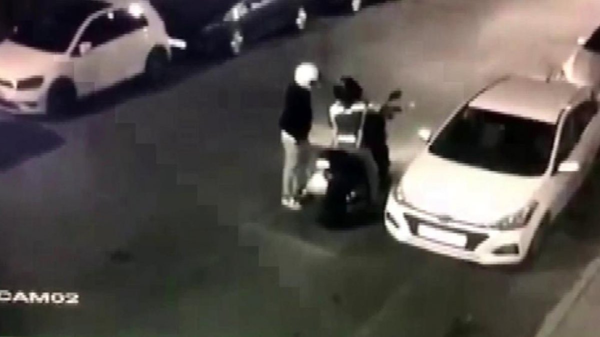 Üsküdar’da motosiklet hırsızlığı 1 buçuk dakika sürdü