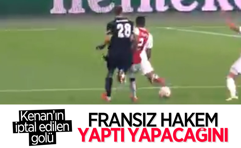 Kenan Karaman'ın nizami golü iptal edildi