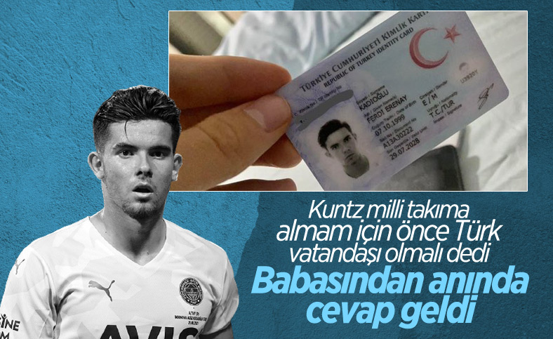 Ferdi Kadıoğlu'nun babası Stefan Kuntz'a yanıt verdi