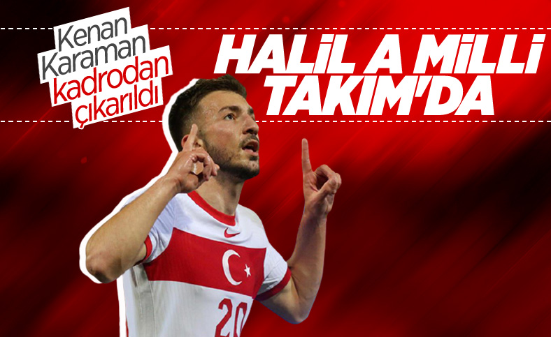 Halil Dervişoğlu, A Milli Takım aday kadrosuna davet edildi