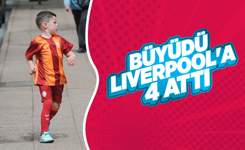 Rooney'nin oğlu Liverpool'a 4 attı