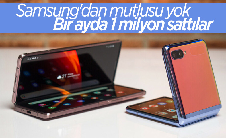 Samsung Galaxy Z Fold 3 ve Flip 3, 1 milyon satış barajını geçti