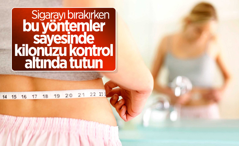 Kilo almadan sigarayı bırakma önerileri