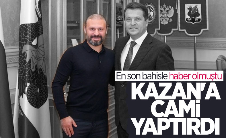 Gökdeniz Karadeniz, Kazan'a cami yaptırdı