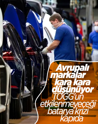 Avrupa'nın otomobil üreticileri batarya hücresi kriziyle karşı karşıya