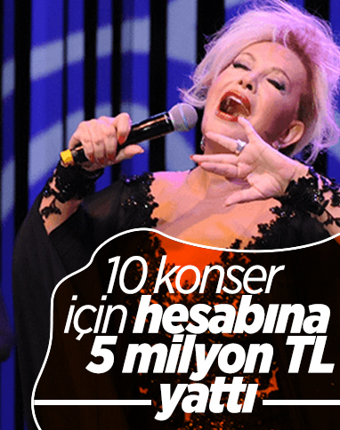 Emel Sayın, 10 konser için 5 milyon istedi
