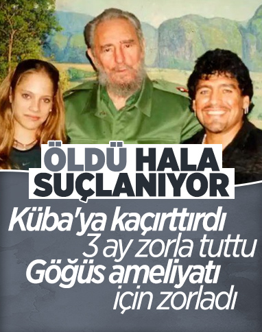 Diego Maradona'ya çocuk istismarı suçlaması