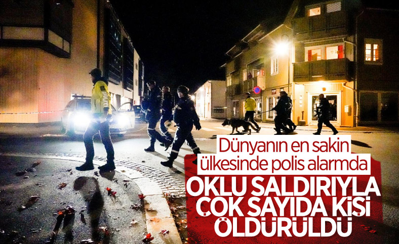 Norveç'te oklu saldırı dehşeti: Çok sayıda ölü ve yaralı var