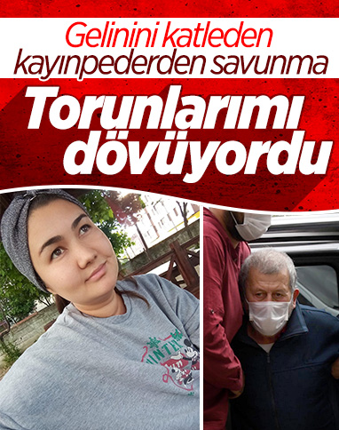 Tekirdağ'da gelinini öldüren sanık: Torunlarımı dövüyordu