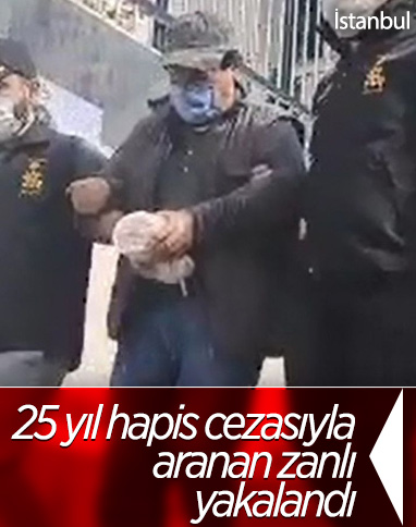 İstanbul'da rögar kapağı cinayetinde 25 yıl hapis cezası alan şüpheli, yakalandı