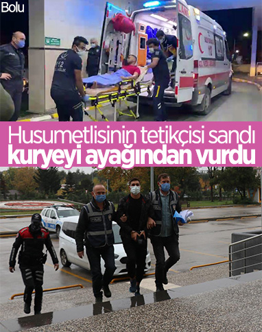 Bolu'da paket servis kuryesine silahlı saldırı