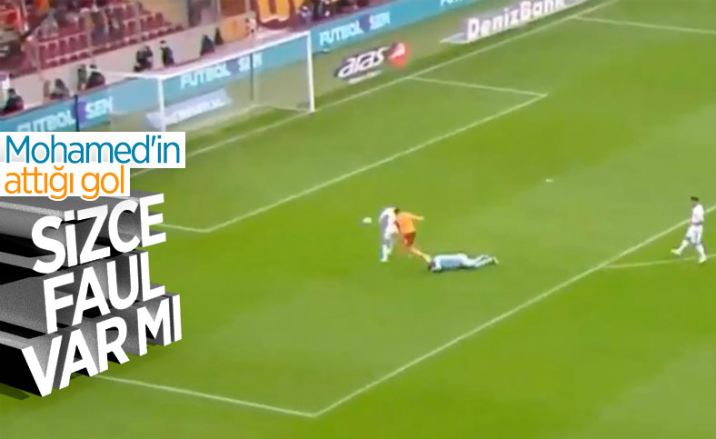 Mohamed'in attığı gol tartışmalara neden oldu
