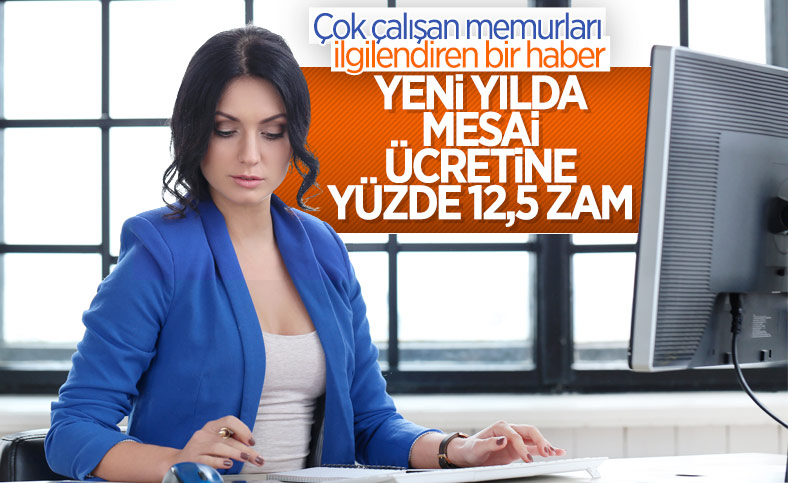 Memurun yeni yıldaki fazla mesai, yurt içi gündelik ve tazminat tutarları belirlendi