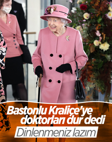 Kraliçe Elizabeth'e doktorlardan dinlenme önerisi